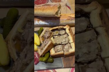 French bread and butter #cheese #meat #wine #foodvlog #amour  #foodvideos #france #lyon @stromae