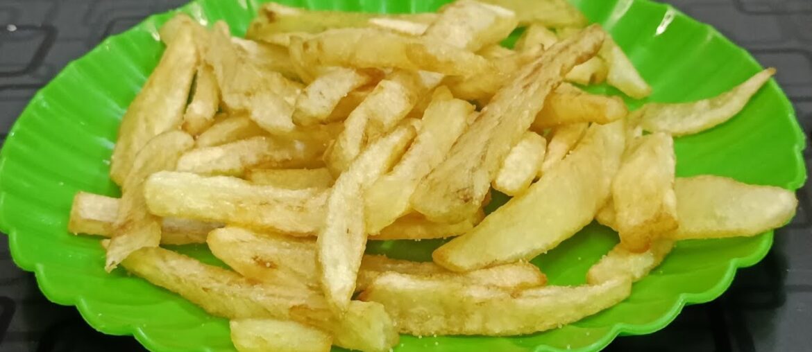 french fries Recipe  - Homemade crispy french fries Recipe - How to make fresh fries Recipe