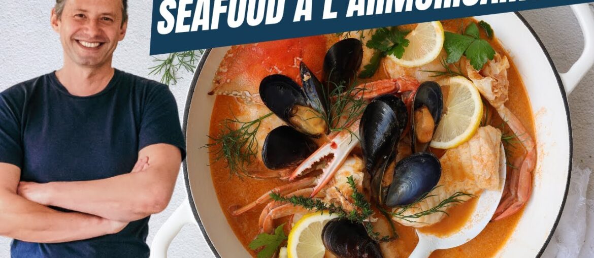 Seafood a l’armoricaine: Brittany answer to the bouillabaisse Seafood a l'armoricaine: Brittany answer to the bouillabaisse