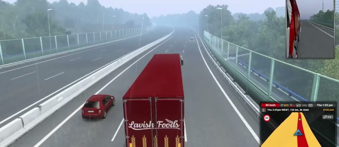 EP15:-Gourmet Gastronomy: Food Delivery Adventures in Euro Truck Simulator 2!"