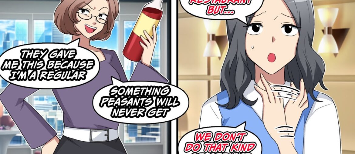 Mom friend brags about being a regular at a fancy French restaurant but... [Gossip]