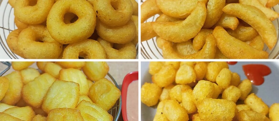 5 Amazing Potato Recipes | Easy and Quick Potato Recipes | Simple Potato Snacks |  France Fries