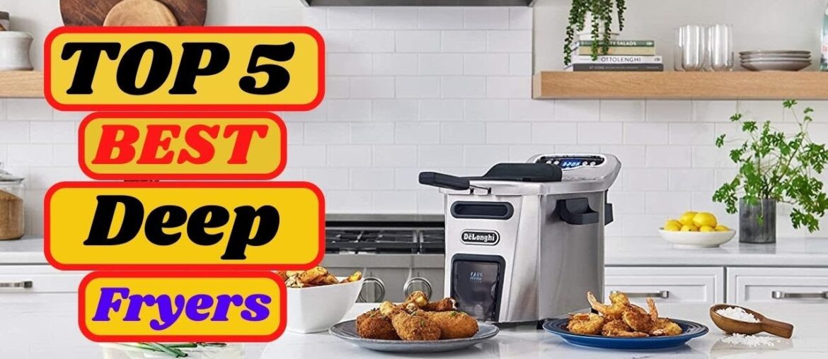 Best Deep Fryers On Amazon | Top 5 commercial electric deep fryer review 2023