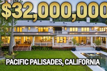 Exquisite $32M Mansion Tour: Rustic Canyon's Crown Jewel #realestate #luxuryrealestate #home #luxury