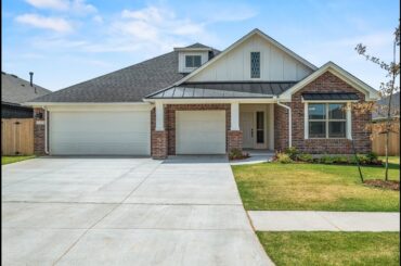 Stunning Home with Private Study, & Three-Car Garage in Mustang, OK - Price Reduced by Over $10k