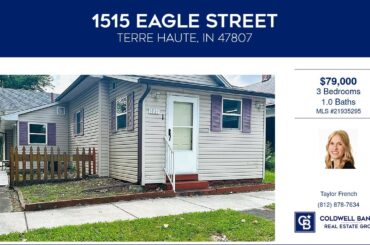 1515 Eagle Street, Terre Haute, Indiana Homes for Sale | www.coldwellhomes.com