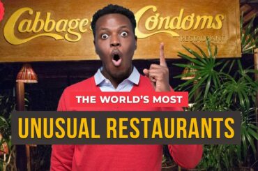 Top 10 Most Unusual Restaurants In The World | Truly Out-of-this-World Dining