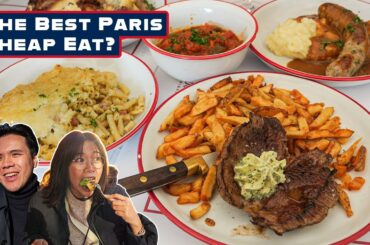 PARIS FOOD TOUR | Cheap French Food, Charcuterie + Montmarte!