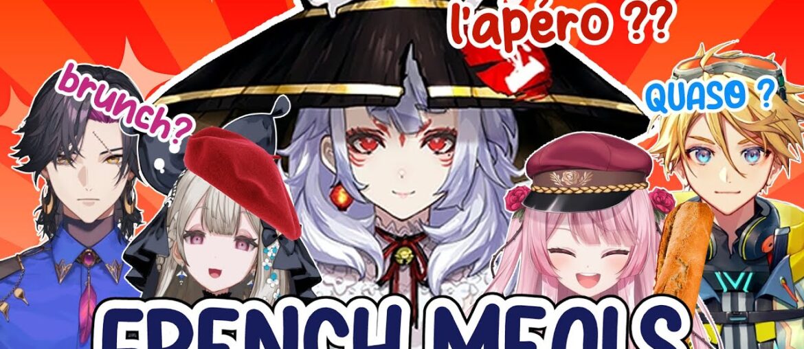 [EN SUB] Nina Kosaka is confused about french meals | NIJISANJI FR