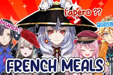 [EN SUB] Nina Kosaka is confused about french meals | NIJISANJI FR