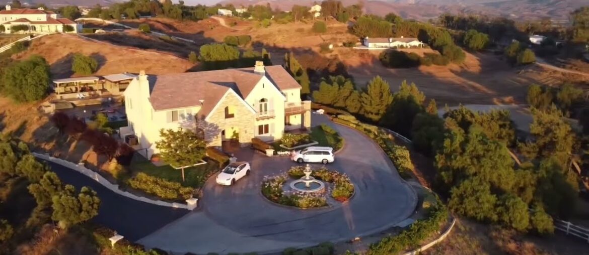 French Wine Country Estate Exterior Tour