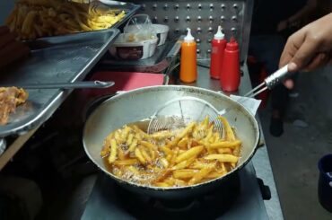 French Fry. Bangladeshi street food. rasel and roads