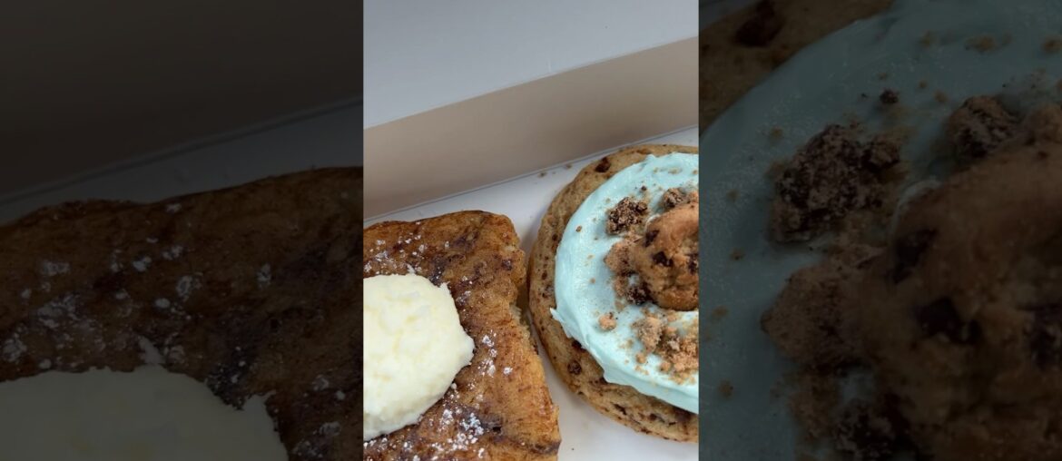 Crumbl Cookies | French Toast, Apple Crumb Cake, B. Monster ft Chips Ahoy, Salted Caramel Cheesecake