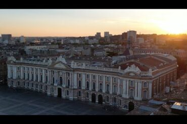Toulouse, France. An Aerial Video From Above. (Mach10 Studios)