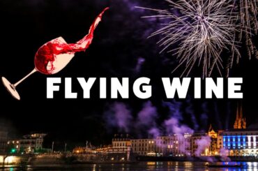 Holographic Wine Image to Celebrate the French National Day