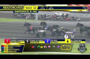 August 5, 2023 - Hambletonian No. 98 - Race 12