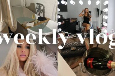 WEEKLY VLOG: beauty event, photoshoot, french style weekend away, wine tasting