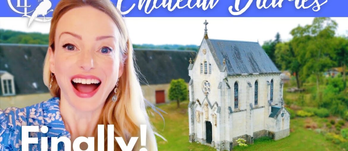We’re SAVING the chateau’s CHAPEL! We're SAVING the chateau's CHAPEL!