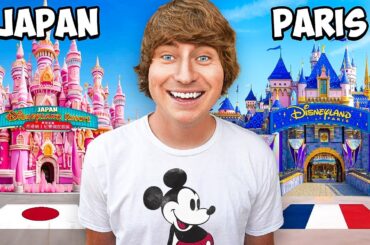 I Went To Every Disney Land In 100 Hours
