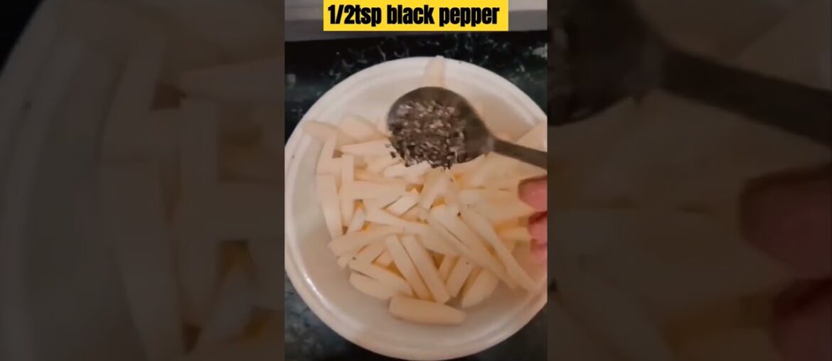 crispy masala french fries# french fries#easy snack recipes #french fries recipe at home#shorts