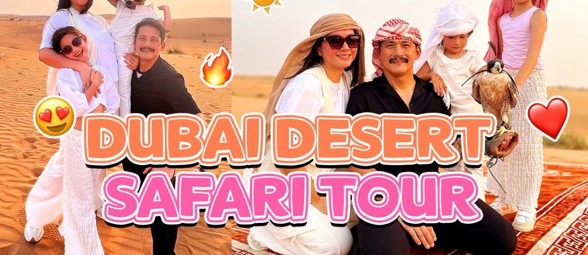 Ultimate Dubai Desert Safari Experience + The Best of Dubai Food | Mariel Padilla Vlog