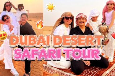 Ultimate Dubai Desert Safari Experience + The Best of Dubai Food | Mariel Padilla Vlog