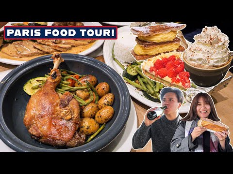 Epic FRENCH FOOD Tour in PARIS! | Boulangeries, Bistros, Baguettes + Eiffel Tower Tour! Epic FRENCH FOOD Tour in PARIS! | Boulangeries, Bistros, Baguettes + Eiffel Tower Tour!