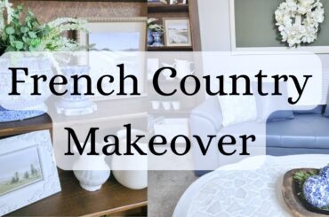 Formal Living Room French Country Makeover