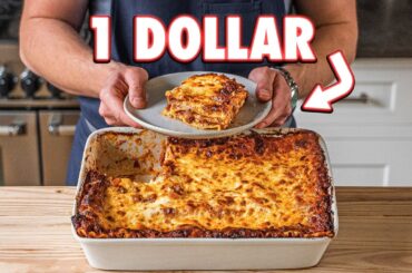 The 1 Dollar Lasagna | But Cheaper