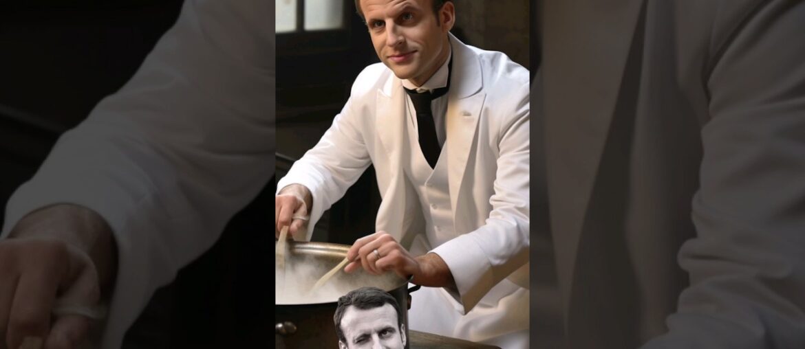 Emmanuel Macron but in Chef Emmanuel Macron but in Chef