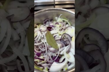 Rich and Simple French Onion Soup #shorts | CookAtHome