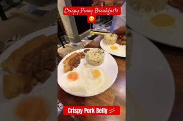 Crispy Pork Belly for Breakfast