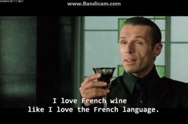 The matrix- cursing in french