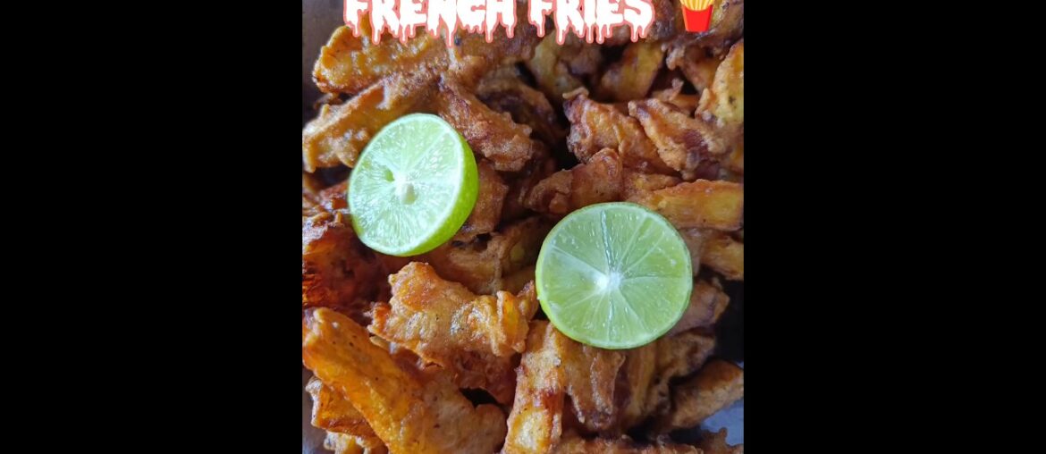 french fries pakoda recipe by fun recipes
