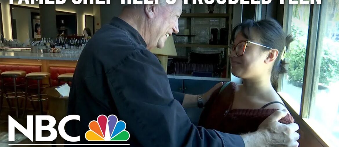 Formerly troubled teen credits famed San Francisco chef with helping turn her life around