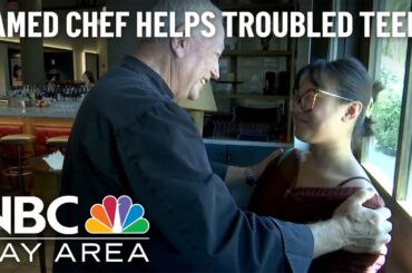 Formerly troubled teen credits famed San Francisco chef with helping turn her life around