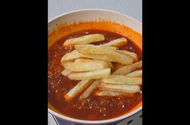 Chilli potato recipe!! Chili sauce and French fries, potato Chili recipe, sweet potato recipe