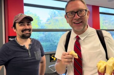 We TRAVEL from France to England on a Bus, Train, Train, Taxi, Bus, Ferry & Taxi | World Tour Day 41