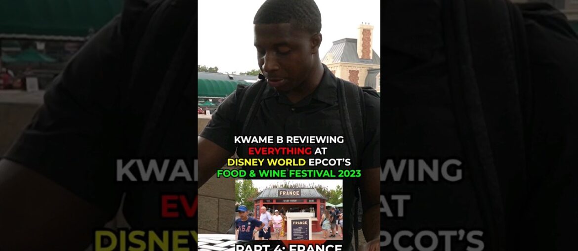 French Feast Food Review at Disney World Epcot's Food & Wine Festival #shorts