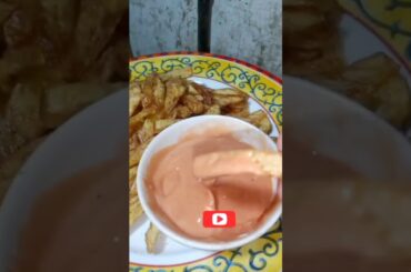French fries Aloo chips recipe short #youtubeshorts #ytshorts #viral