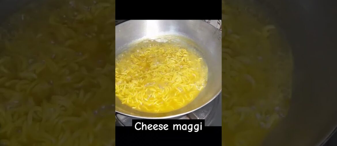 easy to make cheese maggi