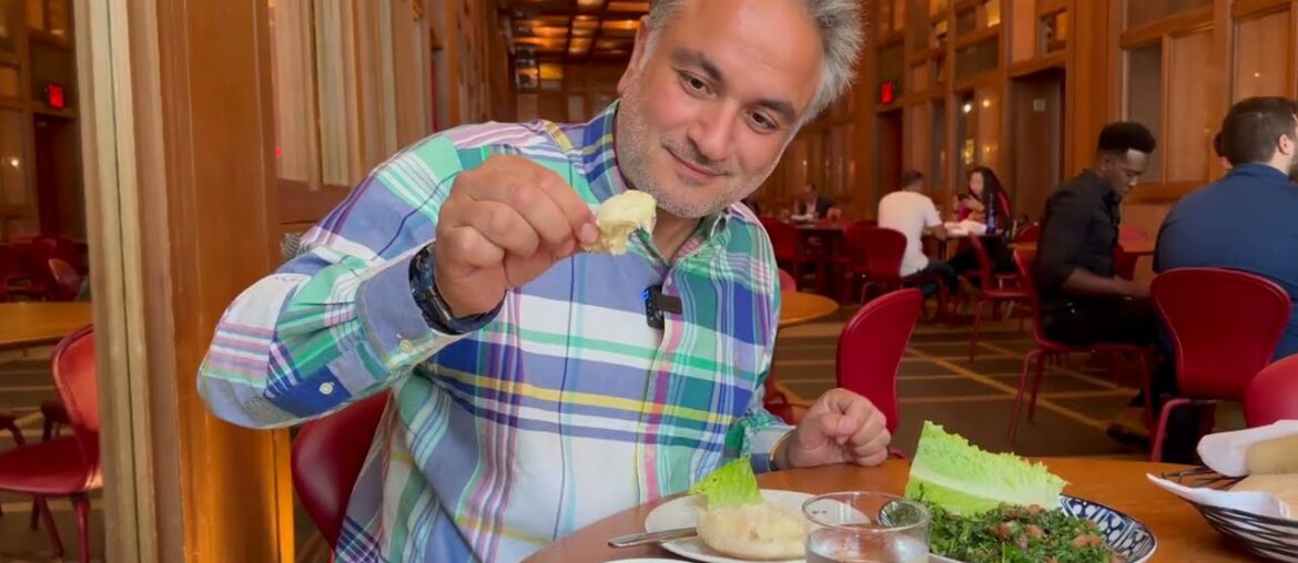 New York: ilili Lebanese Restaurant, The Coffee Shop, Best Street Eats, Walking in Manhattan. Day 16