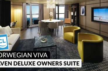 Norwegian Viva | H3 The Haven Deluxe Owner’s Suite with Large Balcony Tour & Review | NCL VIVA