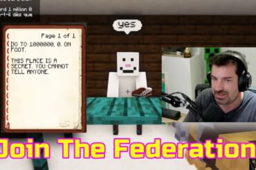 Cucurucho Hires Aypierre BUT HE CAN'T TELL Anyone on QSMP Minecraft