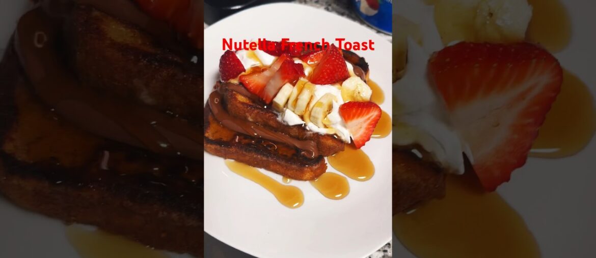 NUTELLA CINNAMON FRENCH TOAST #Nutella #sweet #love  #food #cooking #viral #beyonce #taylorswift