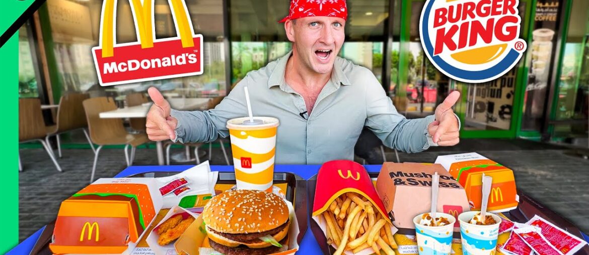 McDonalds vs Burger King in the Middle East!! No Pork Allowed!! McDonalds vs Burger King in the Middle East!! No Pork Allowed!!