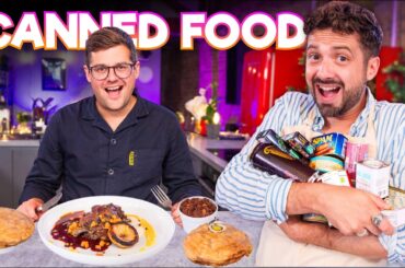 Canned Ingredients ONLY Battle | But can a Chef Tell?