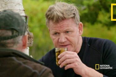 Gordon Tries Smoked Oysters | Gordon Ramsay: Uncharted
