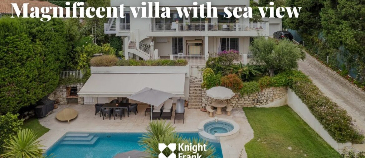 Magnificent villa with sea view - Knight Frank French Riviera