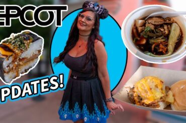 EPCOT Food and Wine festival NEW booth edition 2023